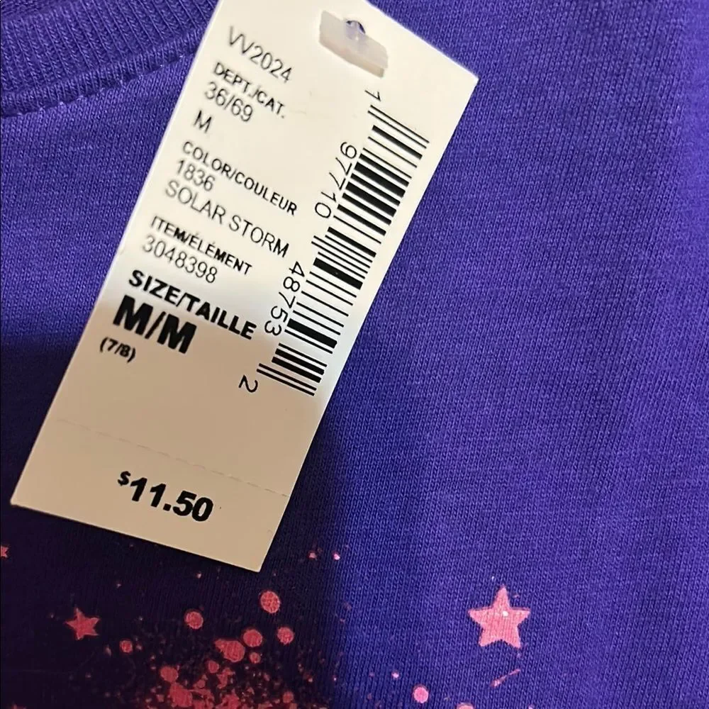 The Children's Place Purple and Pink Short Sleeve Tee